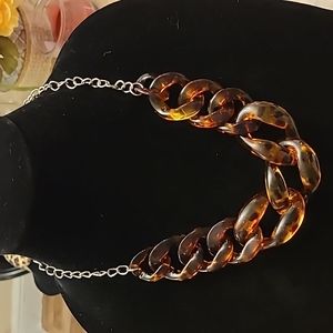 Acrylic Curb Chain - Open L46.5cm Plastic Curb Chain Links - Necklace Chain